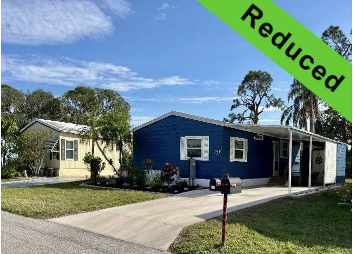 Venice, FL Mobile Home for Sale located at 1209 N Indies Cir Bay Indies